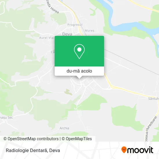 Hartă Radiologie Dentară