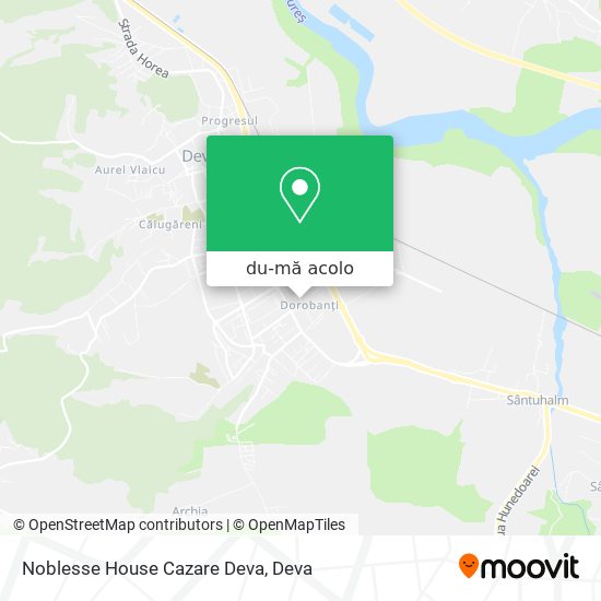 Hartă Noblesse House Cazare Deva