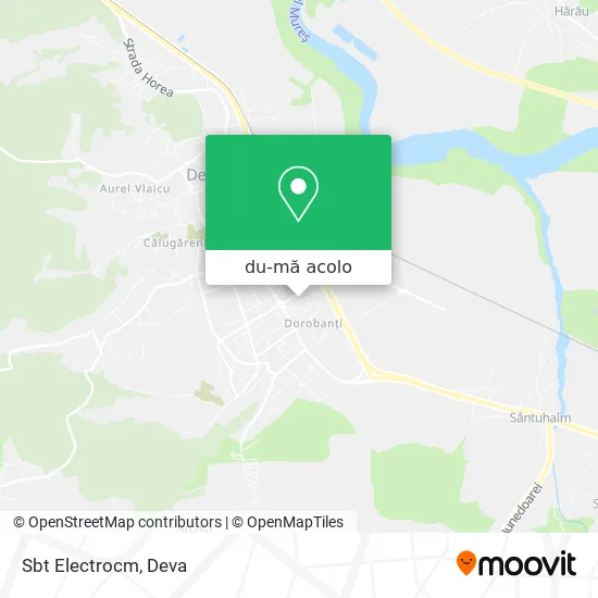 Hartă Sbt Electrocm