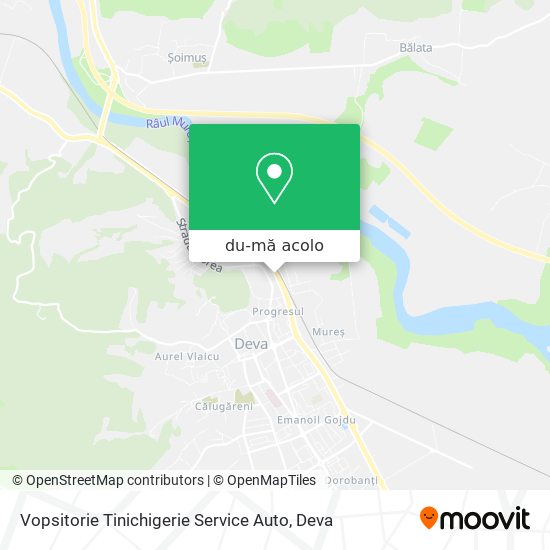 Hartă Vopsitorie Tinichigerie Service Auto