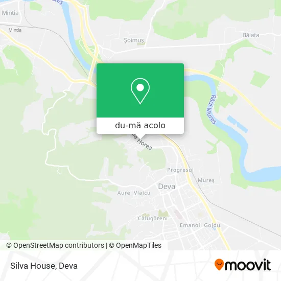 Hartă Silva House