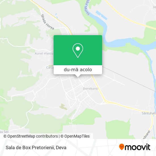 Hartă Sala de Box Pretorienii