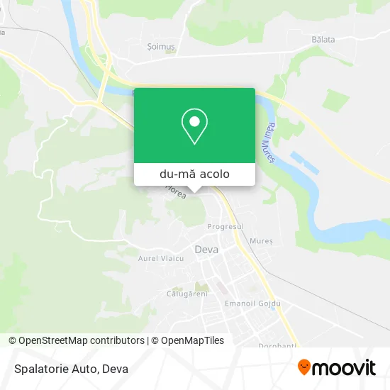 Hartă Spalatorie Auto