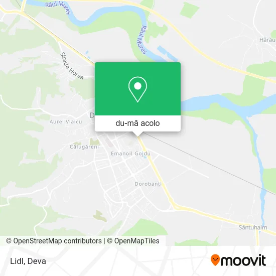 Hartă Lidl
