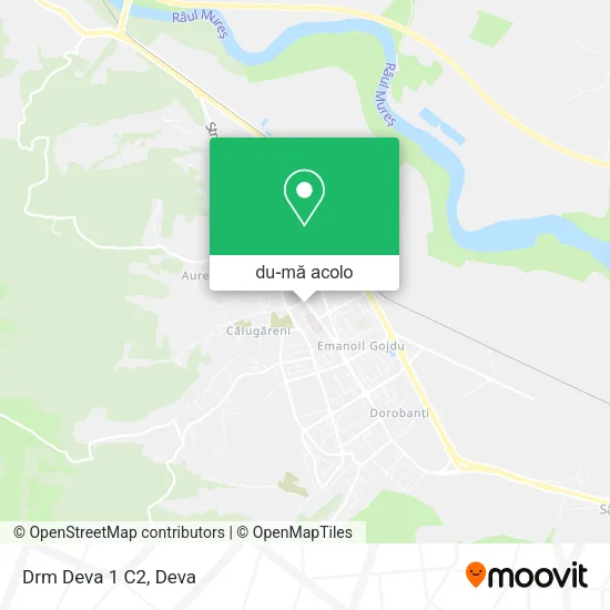 Hartă Drm Deva 1 C2