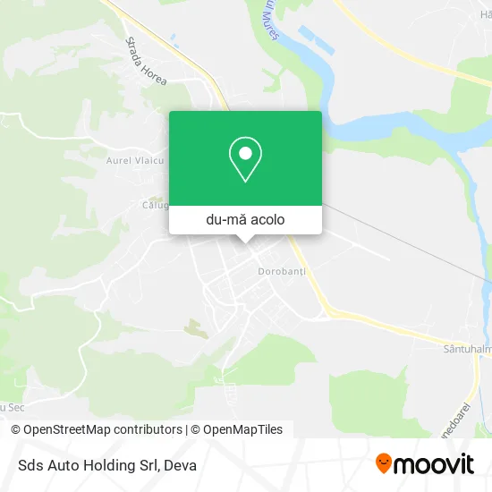 Hartă Sds Auto Holding Srl