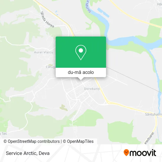 Hartă Service Arctic