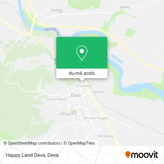 Hartă Happy Land Deva