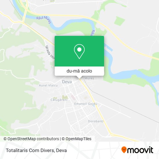 Hartă Totalitaris Com Divers