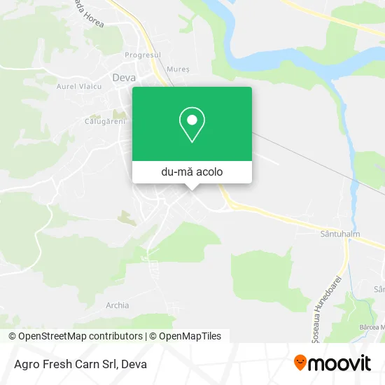 Hartă Agro Fresh Carn Srl