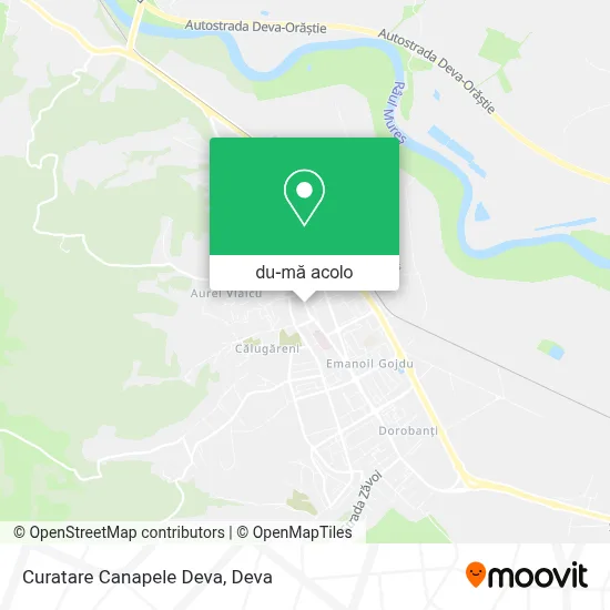 Hartă Curatare Canapele Deva