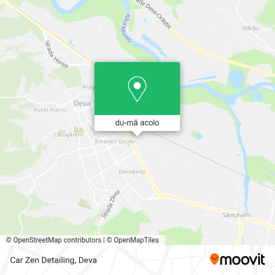Hartă Car Zen Detailing
