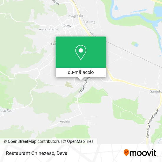 Hartă Restaurant Chinezesc