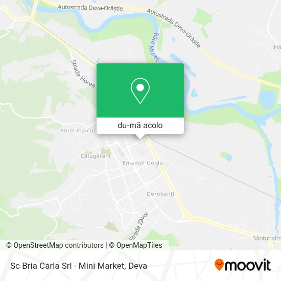 Hartă Sc Bria Carla Srl - Mini Market