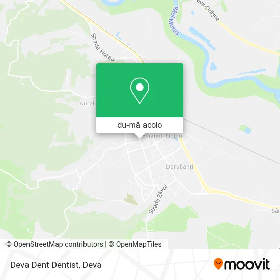 Hartă Deva Dent Dentist