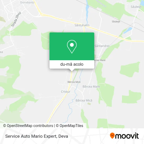 Hartă Service Auto Mario Expert