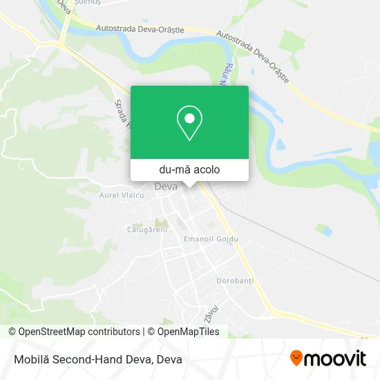 Hartă Mobilă Second-Hand Deva