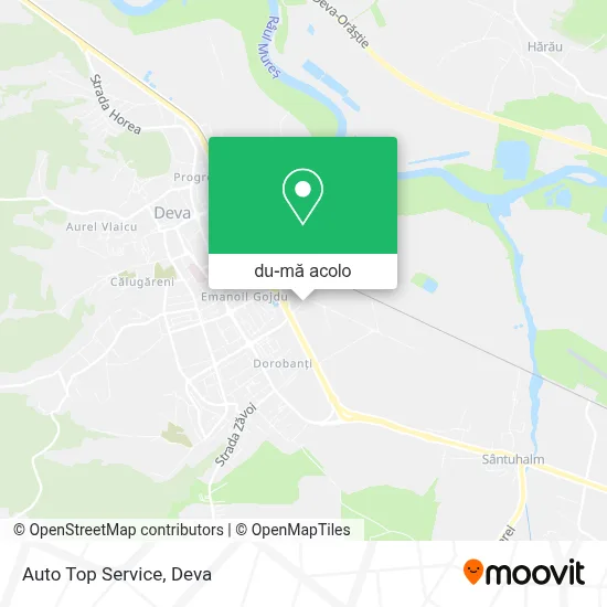 Hartă Auto Top Service
