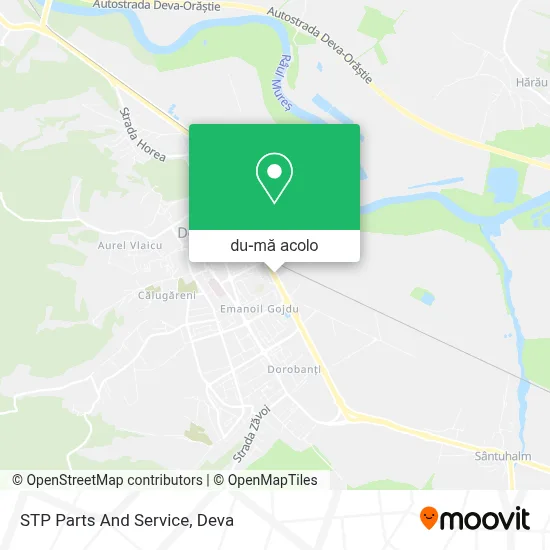 Hartă STP Parts And Service