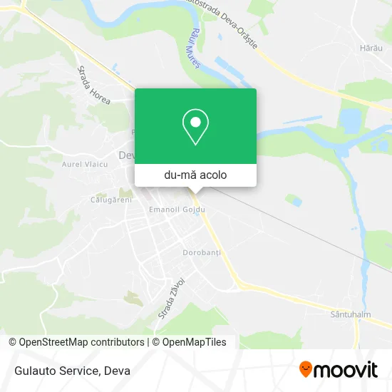 Hartă Gulauto Service