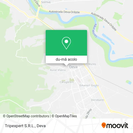 Hartă Tripexpert S.R.L.