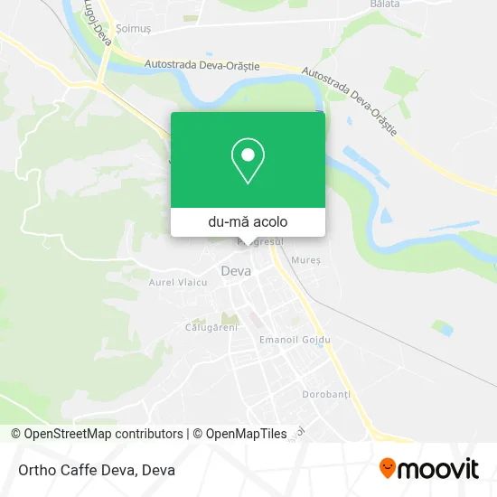 Hartă Ortho Caffe Deva