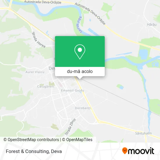 Hartă Forest & Consulting