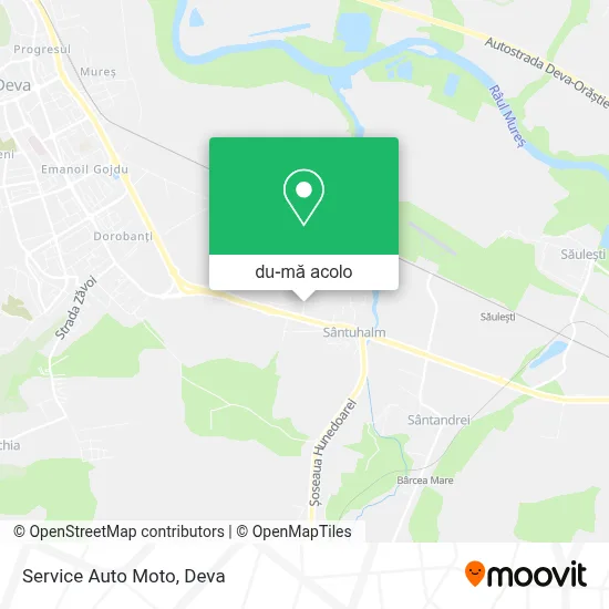 Hartă Service Auto Moto