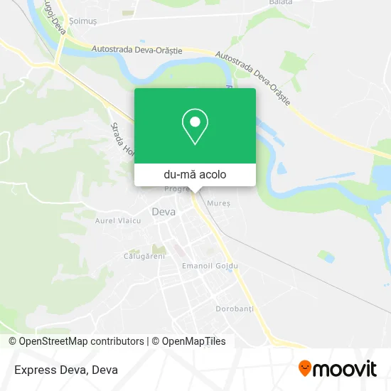 Hartă Express Deva