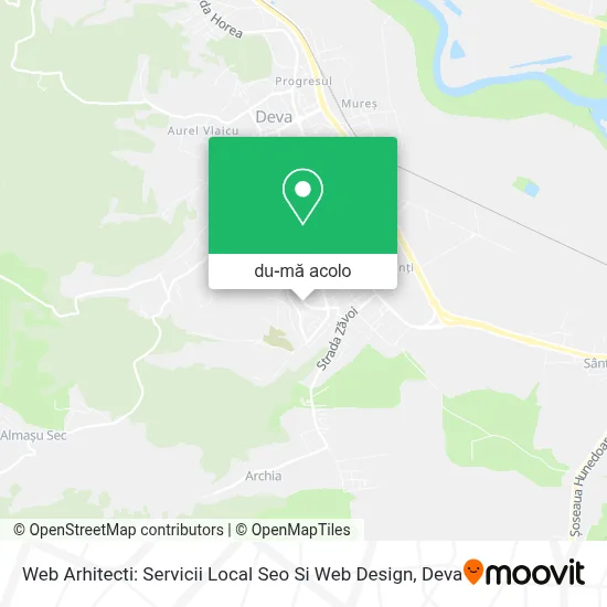 Hartă Web Arhitecti: Servicii Local Seo Si Web Design