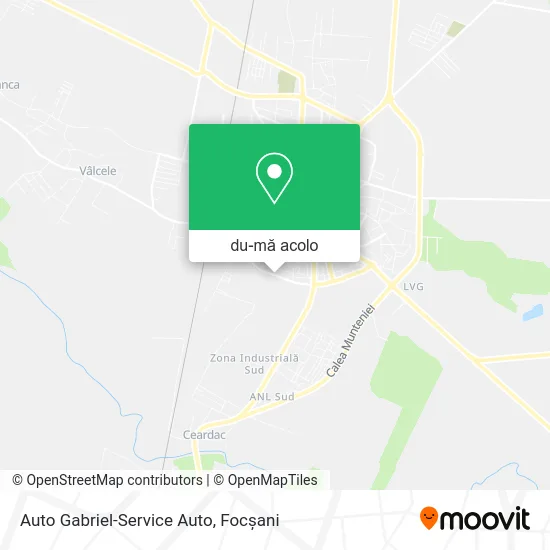 Hartă Auto Gabriel-Service Auto