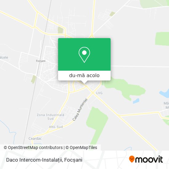 Hartă Daco Intercom-Instalații