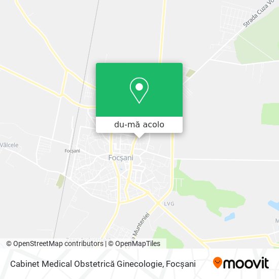 Hartă Cabinet Medical Obstetrică Ginecologie
