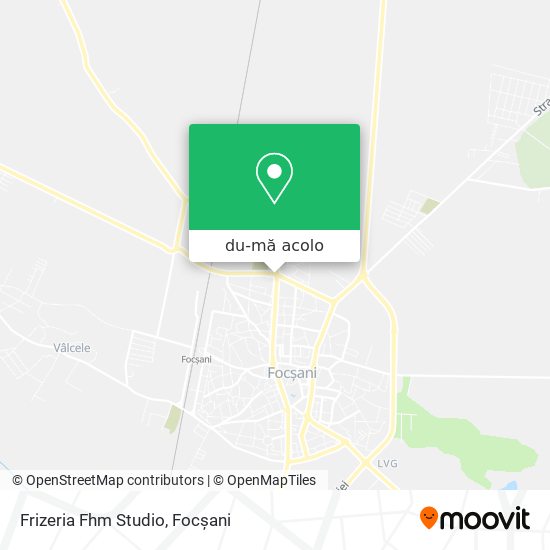 Hartă Frizeria Fhm Studio