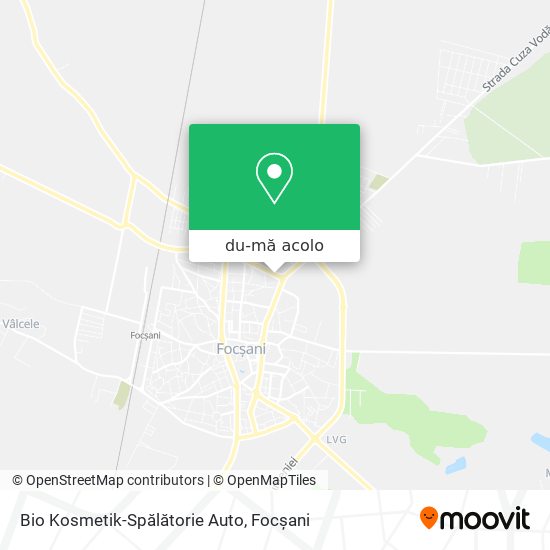 Hartă Bio Kosmetik-Spălătorie Auto