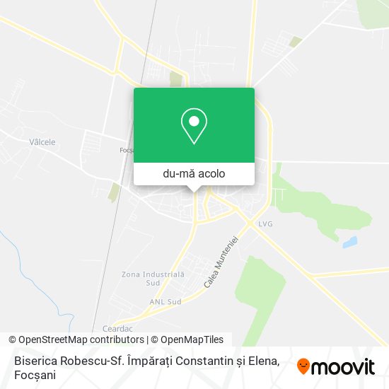 Hartă Biserica Robescu-Sf. Împărați Constantin și Elena