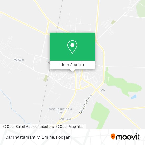 Hartă Car Invatamant M Emine