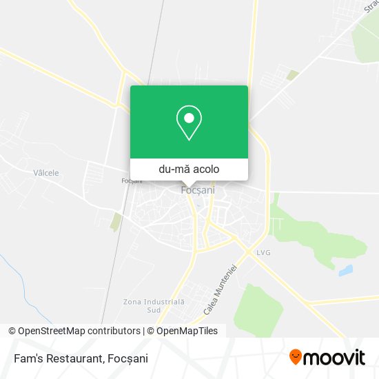 Hartă Fam's Restaurant