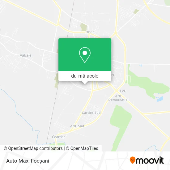 Hartă Auto Max