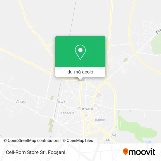 Hartă Celi-Rom Store Srl
