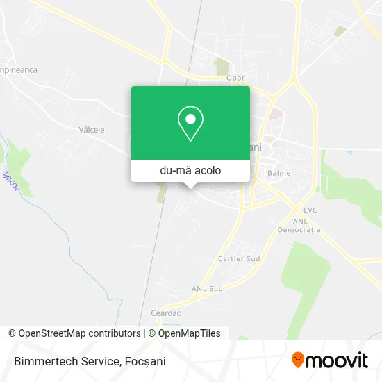 Hartă Bimmertech Service