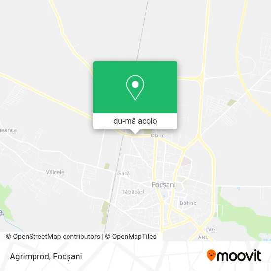 Hartă Agrimprod