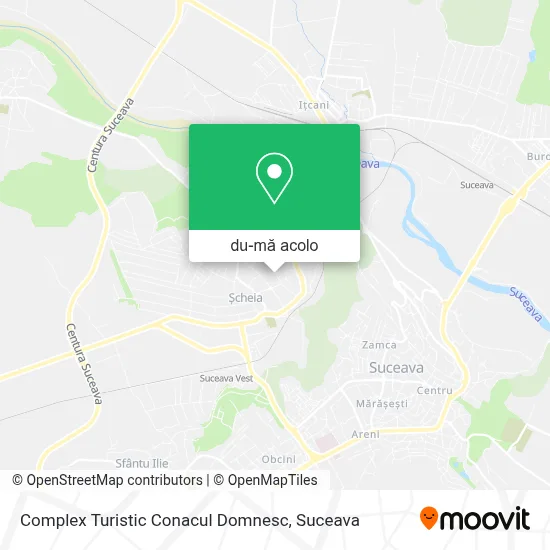Hartă Complex Turistic Conacul Domnesc