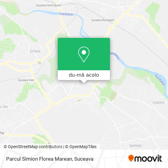 Hartă Parcul Simion Florea Marean