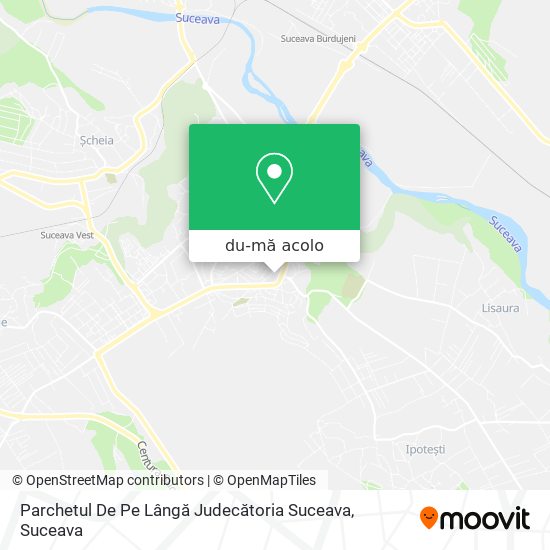 Hartă Parchetul De Pe Lângă Judecătoria Suceava