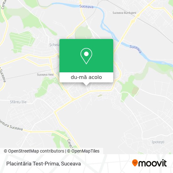 Hartă Placintăria Test-Prima