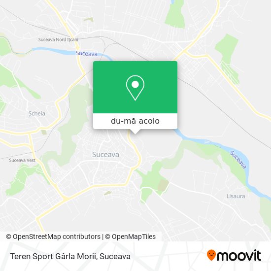 Hartă Teren Sport Gârla Morii