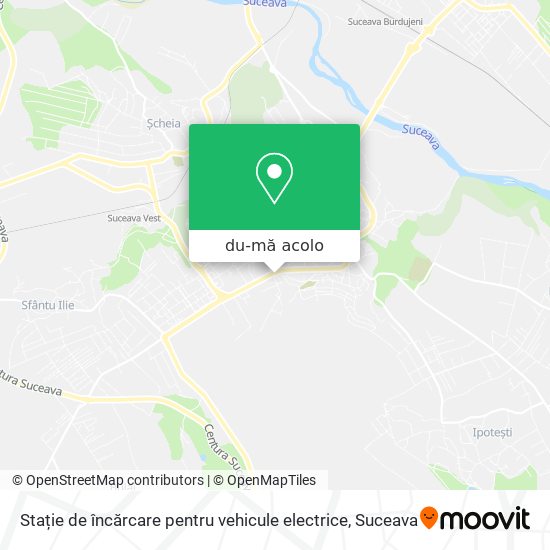 Hartă Stație de încărcare pentru vehicule electrice
