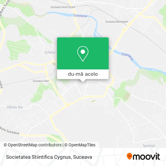 Hartă Societatea Stiintifica Cygnus
