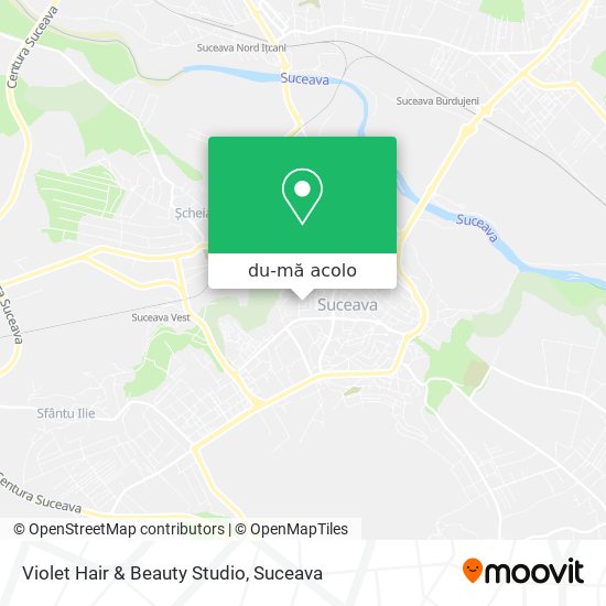 Hartă Violet Hair & Beauty Studio